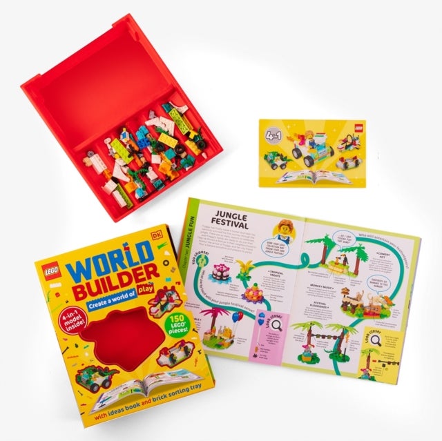 LEGO World Builder - Create a World of Play with 4-in-1 Model and 150+ Build Ideas!