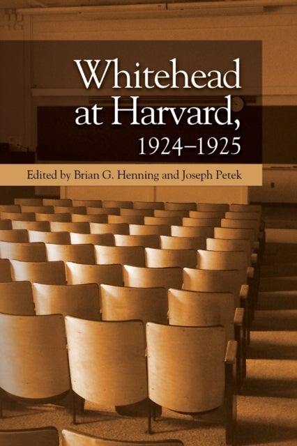 Whitehead at Harvard, 1924–1925