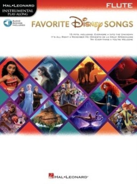 Favorite Disney Songs - Instrumental Play-Along - Flute