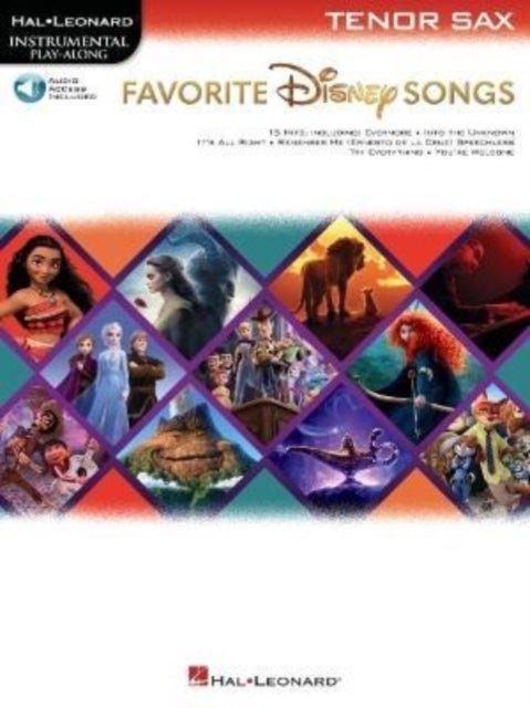Favorite Disney Songs - Instrumental Play-Along - Tenor Sax