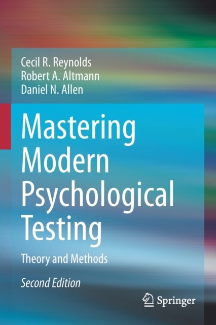 Mastering Modern Psychological Testing - Theory and Methods