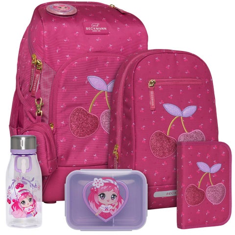 Pakke skolesekk 1.kl Cherry Active Air FLX - Beckmann