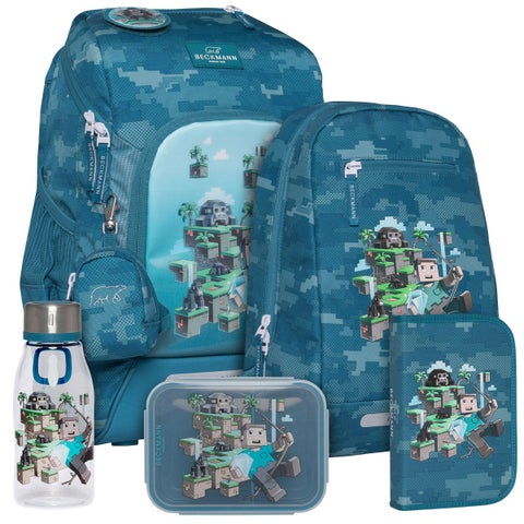 Pakke skolesekk 1.kl Jungle Game Active Air FLX - Beckmann