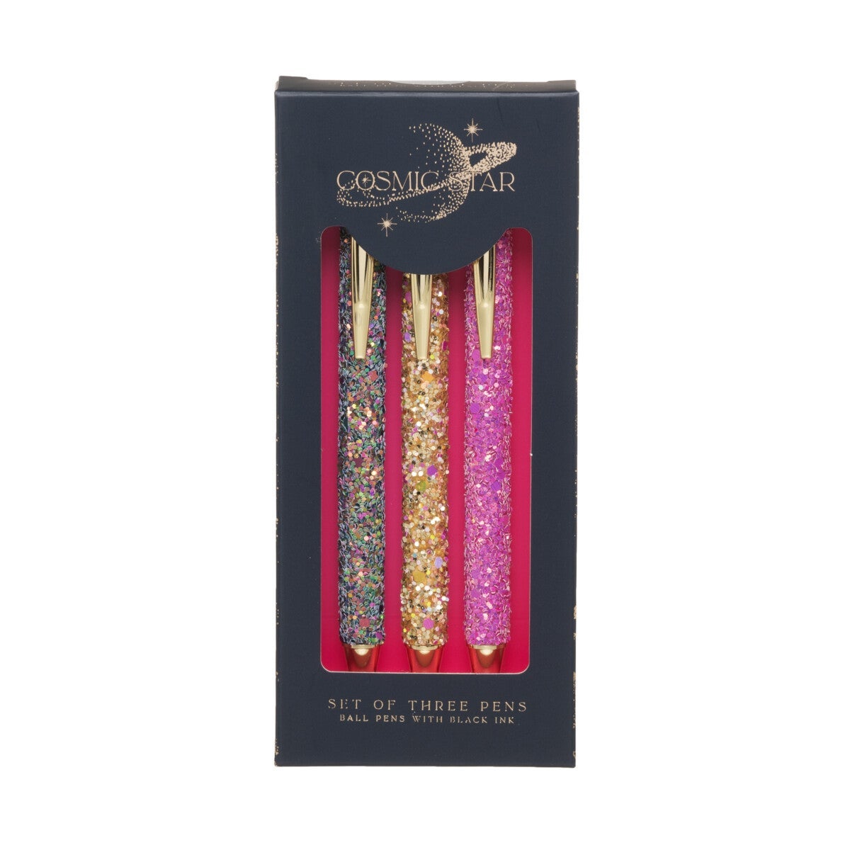 Pennesett i eske 3 pk Cosmic