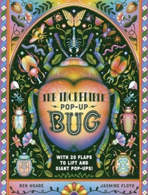 The Incredible Pop-up Bug - With 20 flaps to lift and GIANT pop-ups