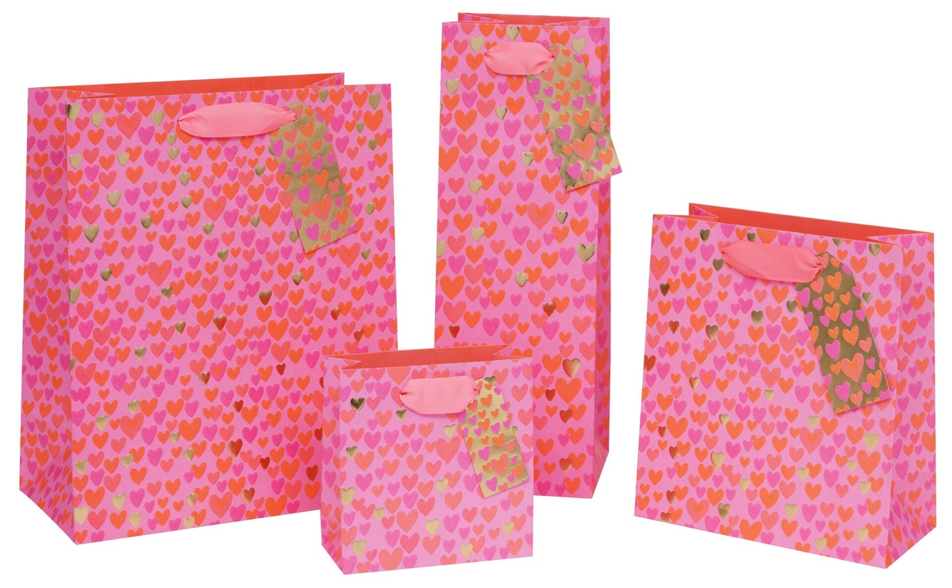 Gavepose XL Flaske Love Hearts