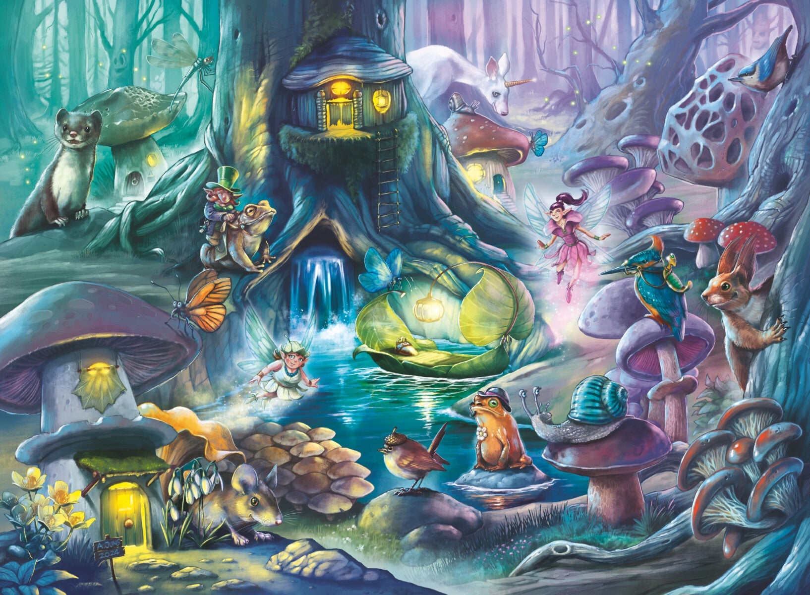 Puslespill 150 Magisk Skog Ravensburger