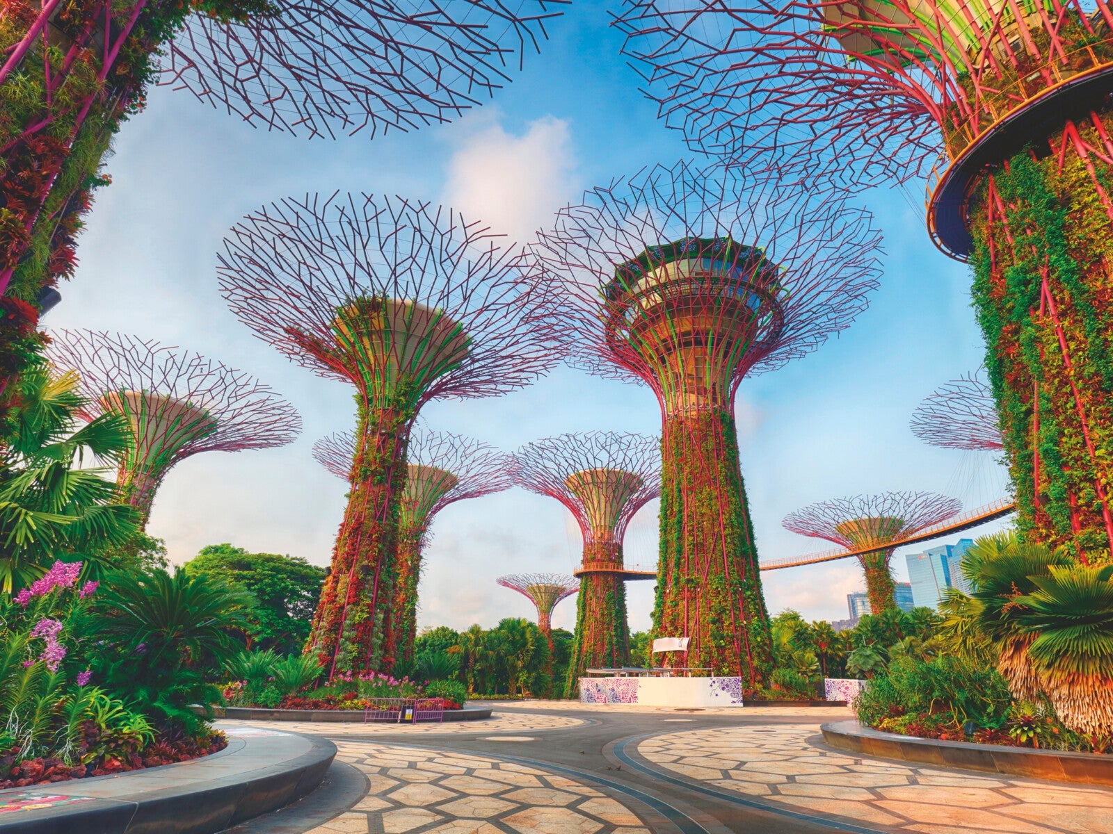 Puslespill 1500 Garden Singapore Ravensburger