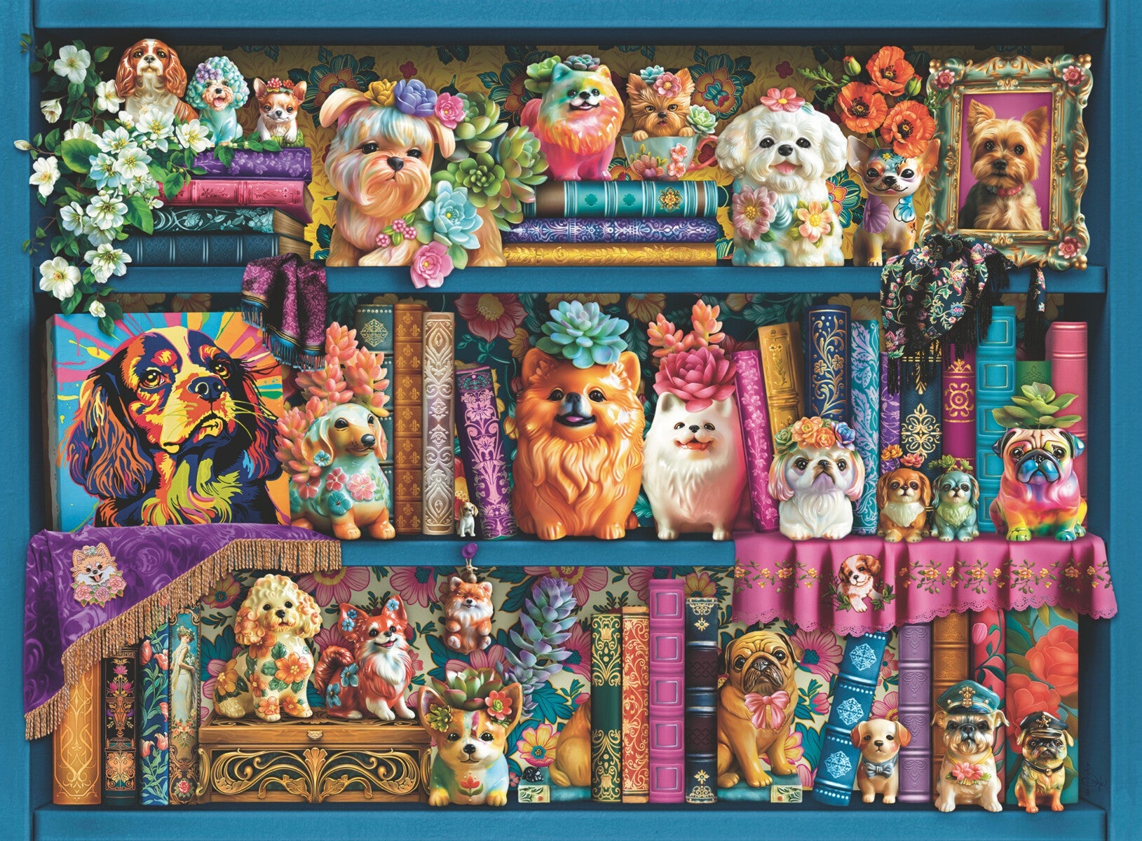 Puslespill 500 Porselen Ravensburger