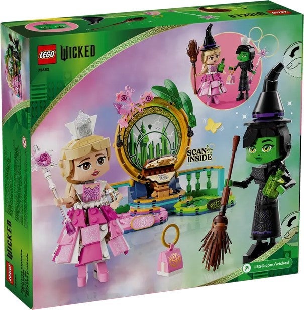 Lego Figurer av Elphaba og Glinda 75682