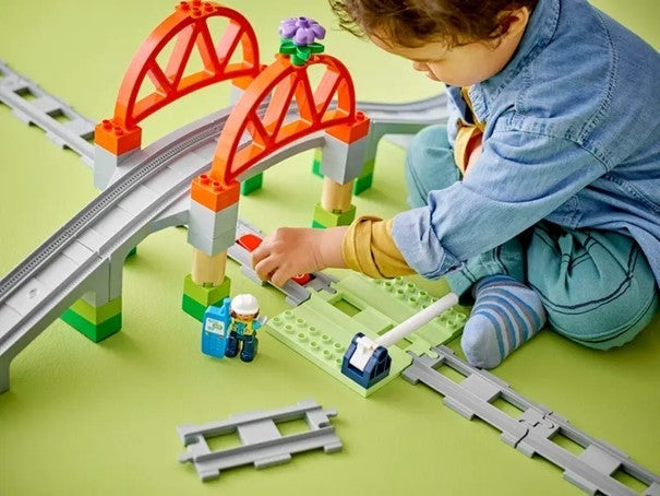 Lego Utvidelsessett m/togbro og skinner 10426