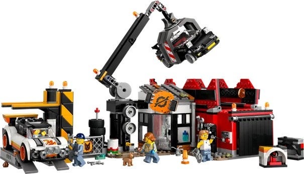 Lego Bilopphuggeri med biler 60472