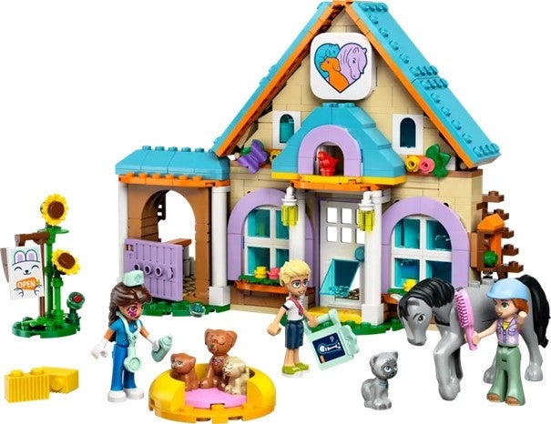 Lego Dyreklinikk med hest og kjæledyr 42651