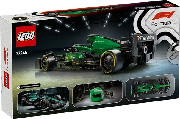 Lego Aston Martin Aramco F1 AMR24-racerbil 77245