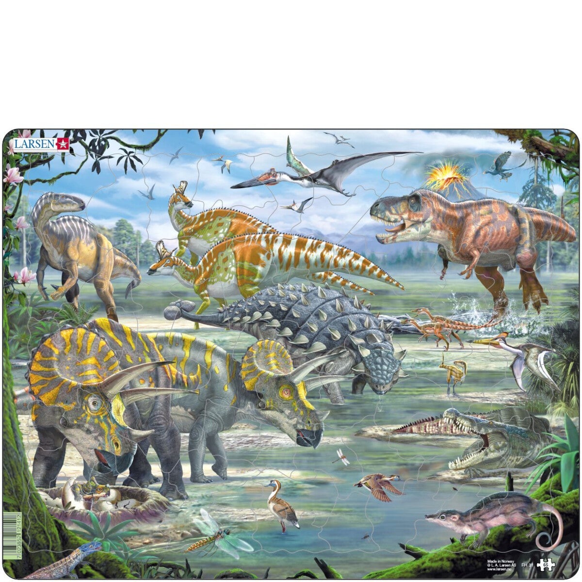 Platepusle Maxi 65 Dinosaurer
