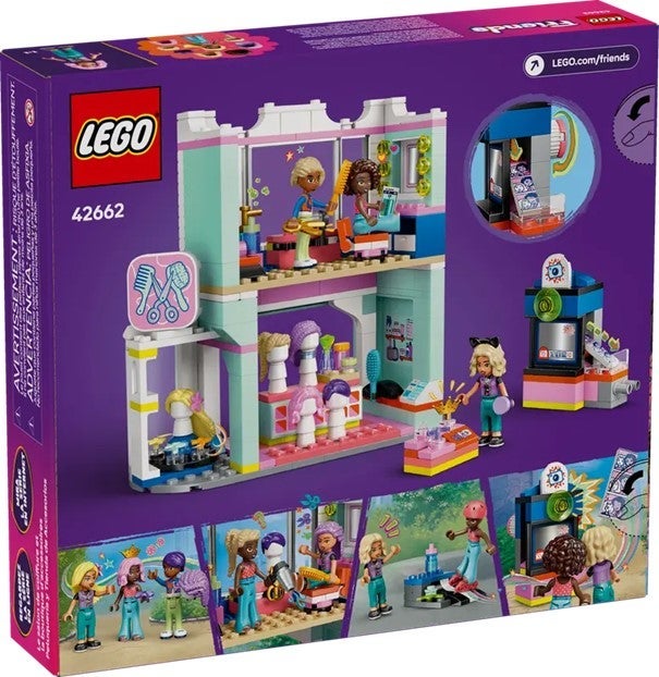 Lego Frisør og butikk med hårtilbehør 42662
