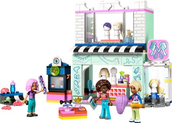 Lego Frisør og butikk med hårtilbehør 42662