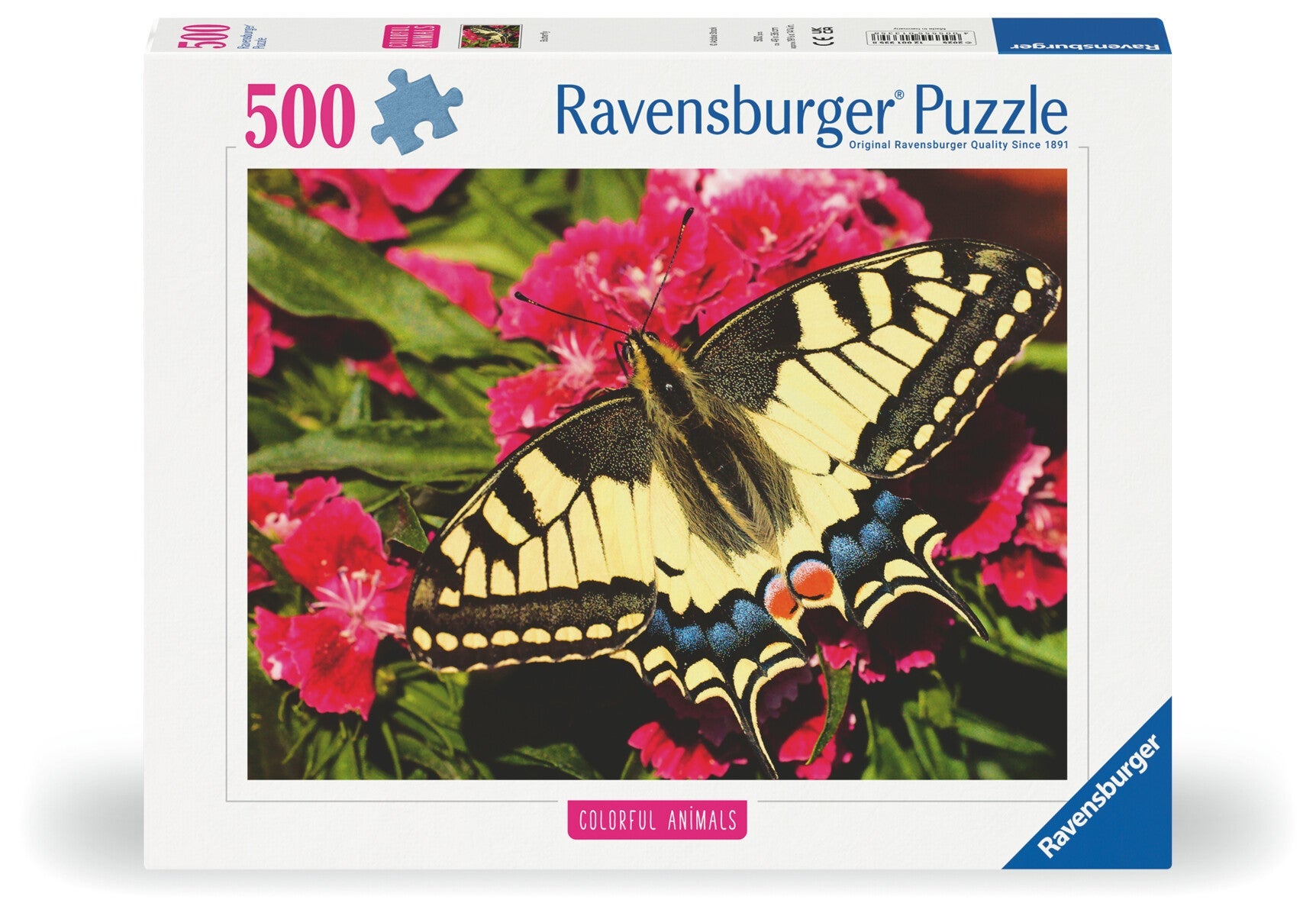 Puslespill 500 Sommerfugl Ravensburger