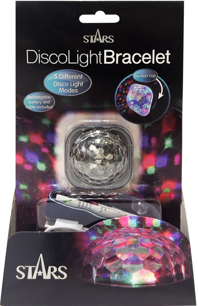 Stars Disco Light Bracelet