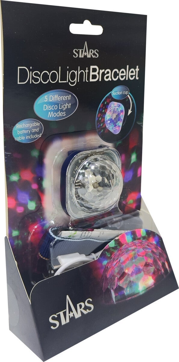 Stars Disco Light Bracelet