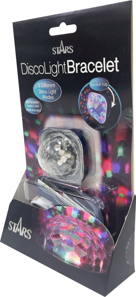 Stars Disco Light Bracelet