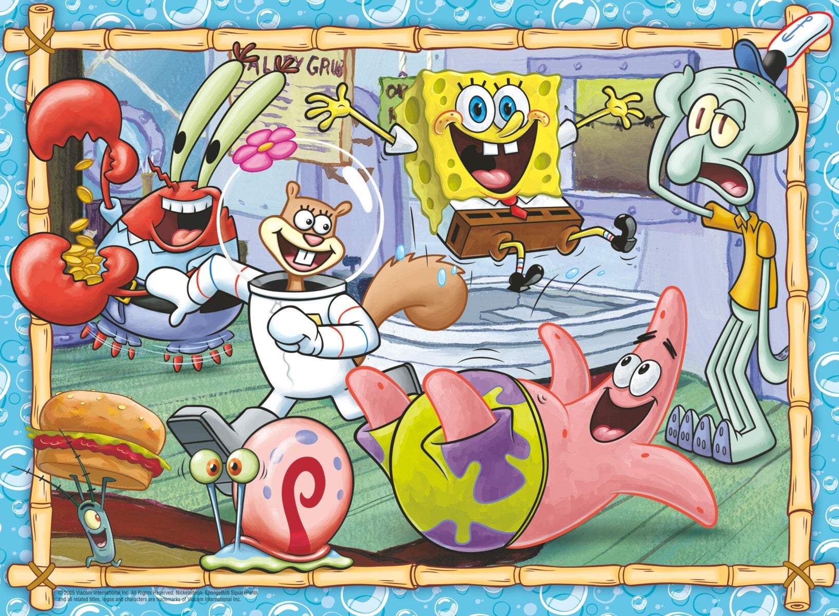 Puslespill 200 Svampebob Ravensburger