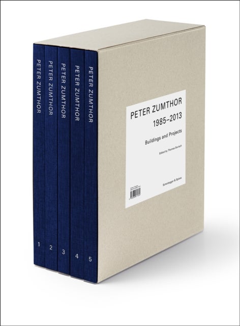 Peter Zumthor 1985–2013 - Buildings and Projects
