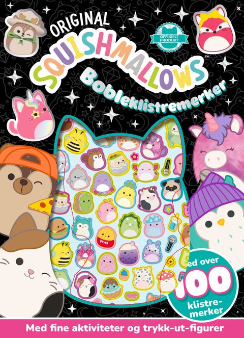 Squishmallows. Bobleklistremerkebok