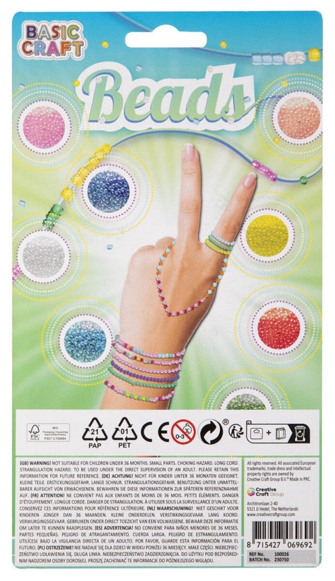 Hobby Perler 8 Flasker m/tråd
