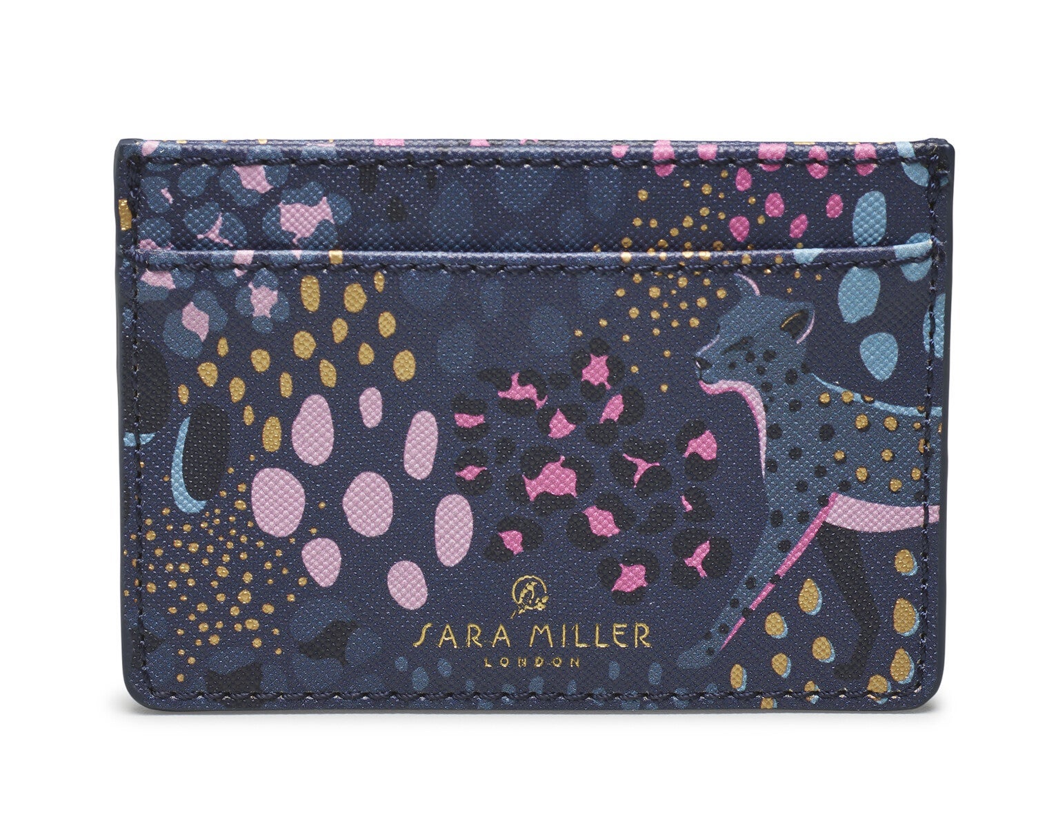 Kortholder Midnight Leopard