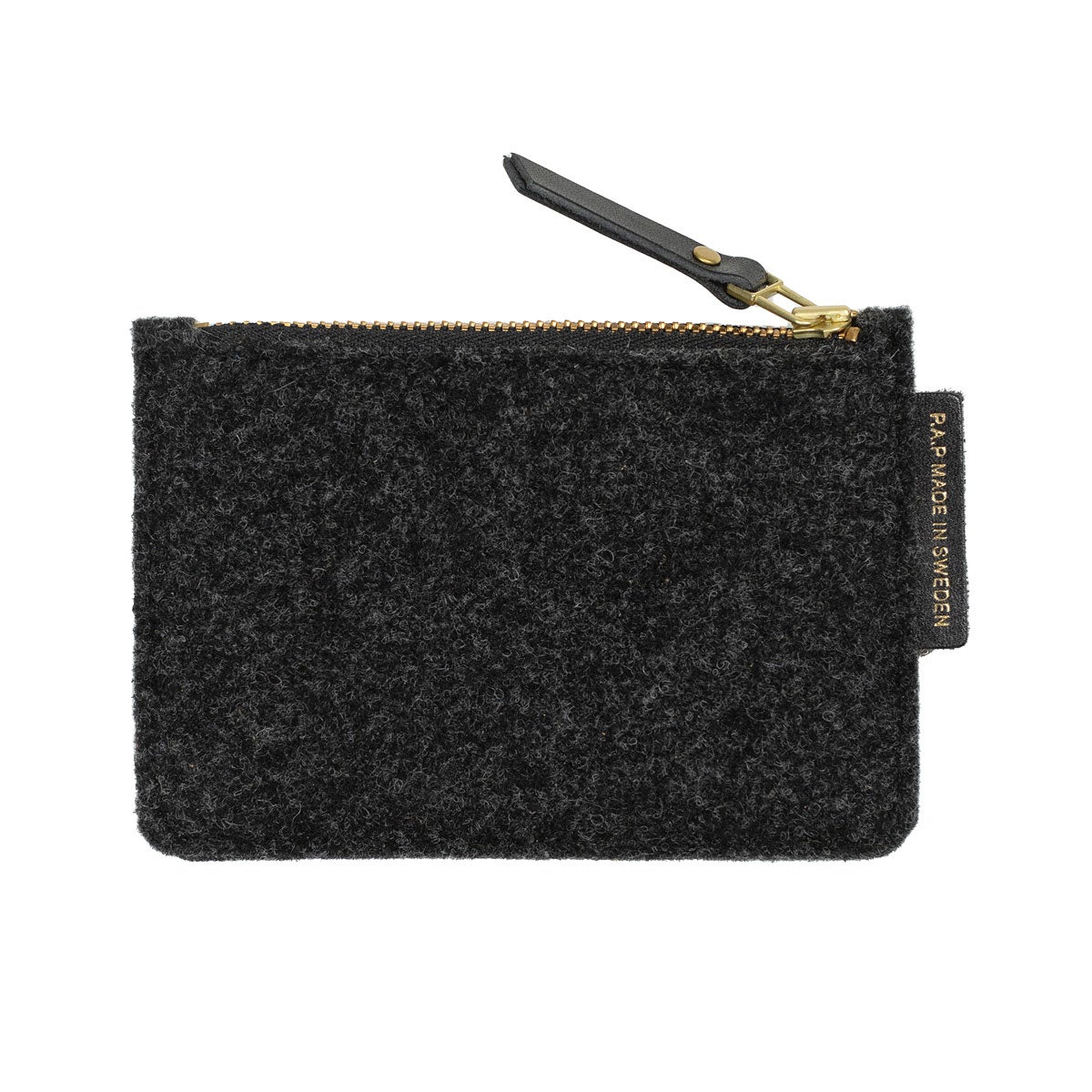 Lommebok P.A.P. Ull Transparent Black