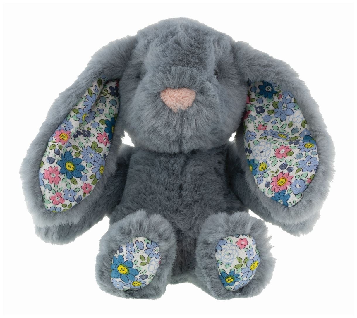 Kanin Flower Blå 18cm Tinka Plysj