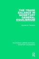 The Trade Balance in Monetary General Equilibrium