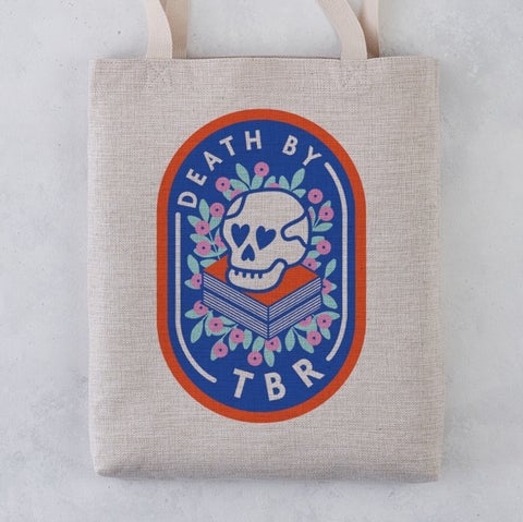 Death By TBR Tote Bag