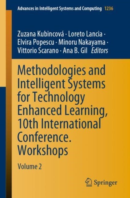Methodologies and Intelligent Systems for Technology Enhanced Learning, 10th International Conference. Workshops - Volume 2