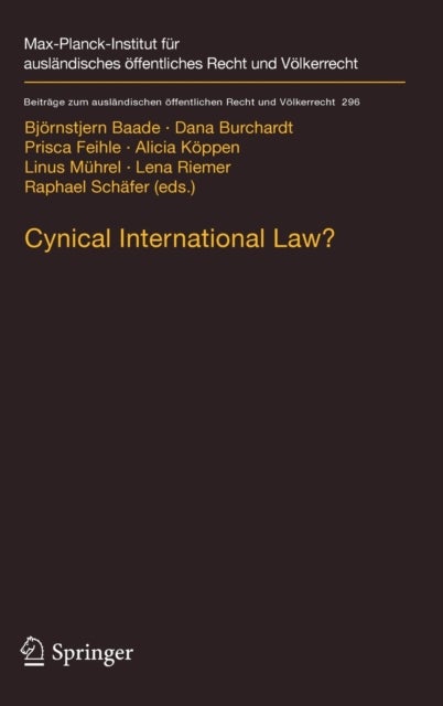 Cynical International Law? - Abuse and Circumvention in Public International and European Law