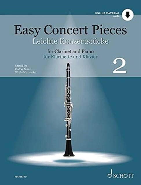 Easy Concert Pieces, Vol. 2 - 22 Pieces from 4 Centuries