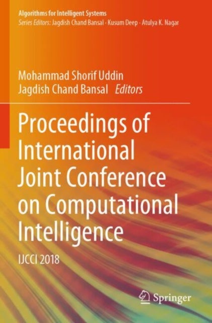 Proceedings of International Joint Conference on Computational Intelligence - IJCCI 2018