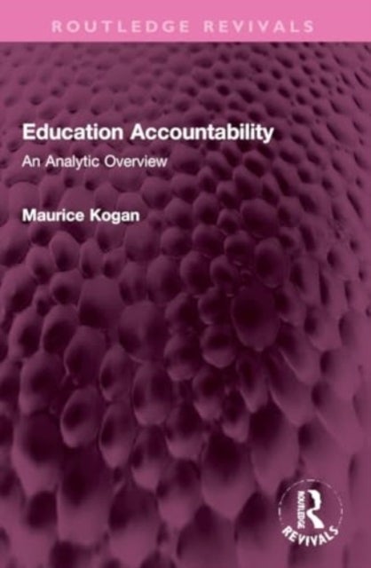 Education Accountability - An Analytic Overview