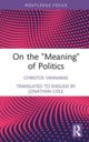 On the 'Meaning' of Politics