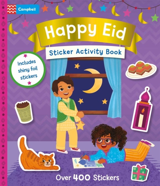 Happy Eid Sticker Activity Book - With over 400 stickers