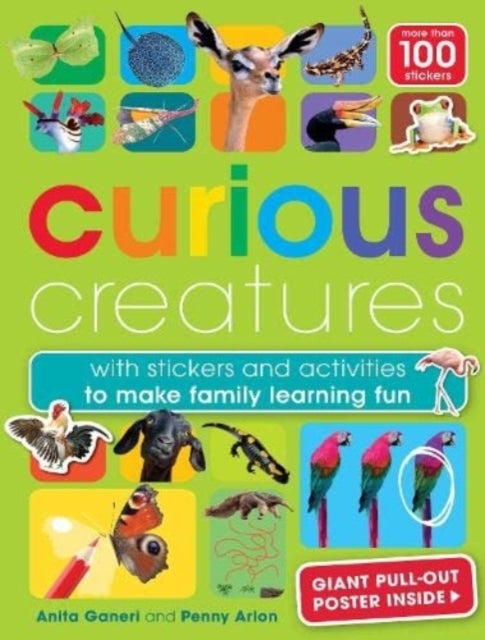 Curious Creatures - with stickers and activities to make family learning fun