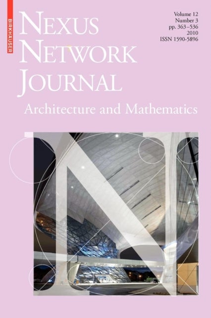 Nexus Network Journal 12,3 - Architecture and Mathematics