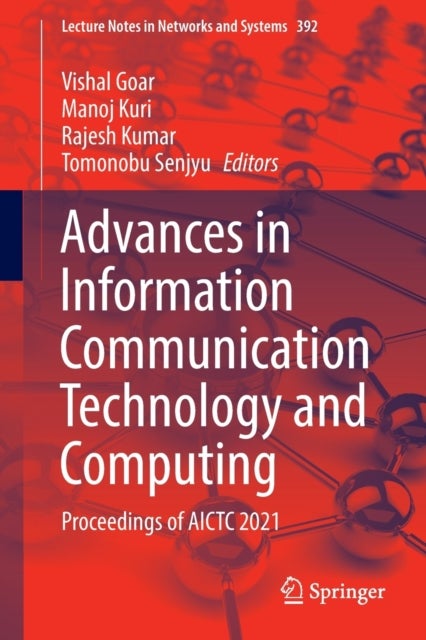 Advances in Information Communication Technology and Computing - Proceedings of AICTC 2021