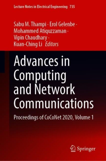 Advances in Computing and Network Communications - Proceedings of CoCoNet 2020, Volume 1