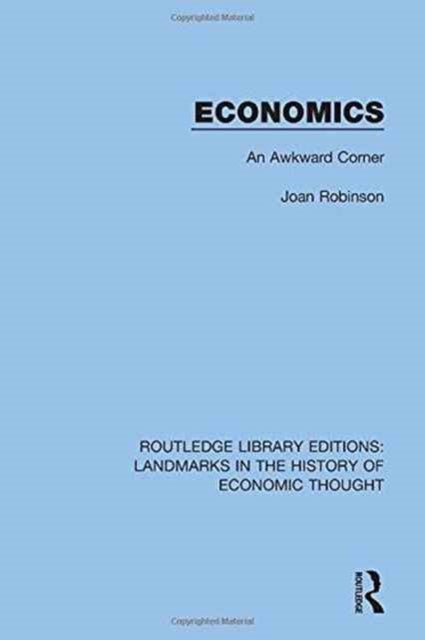 Economics - An Awkward Corner