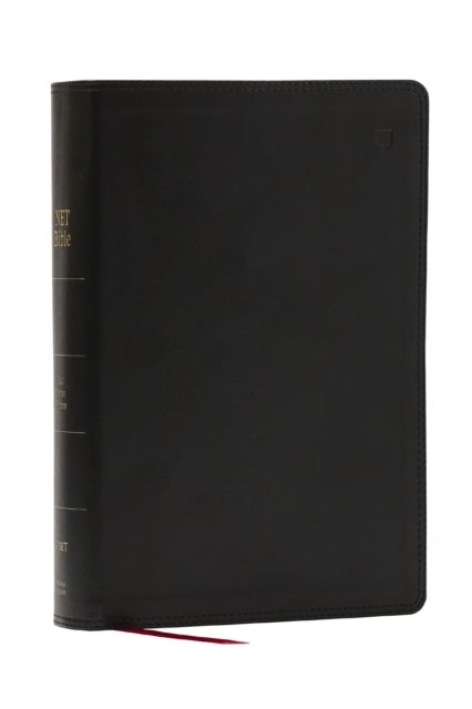 NET Bible, Full Notes Edition (NET, Black Leathersoft, Comfort Print) - Holy Bible