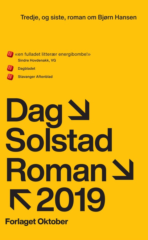Tredje, og siste, roman om Bjørn Hansen - roman 2019