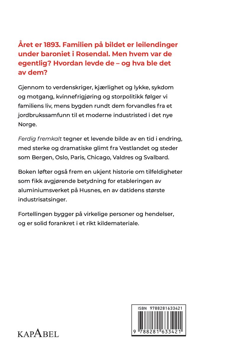 Ferdig fremkalt