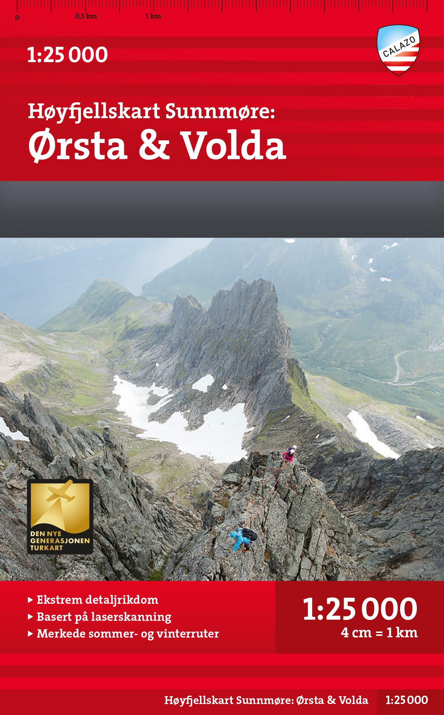 Sunnmore: Orsta & Volda - Hoyfjellskart